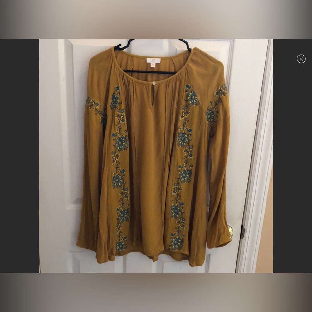 Charming Charlie Top Tunic Sz Medium